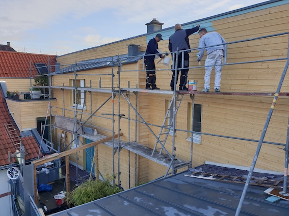 Sanierte Holzfassade — Bodin Referenzprojekt